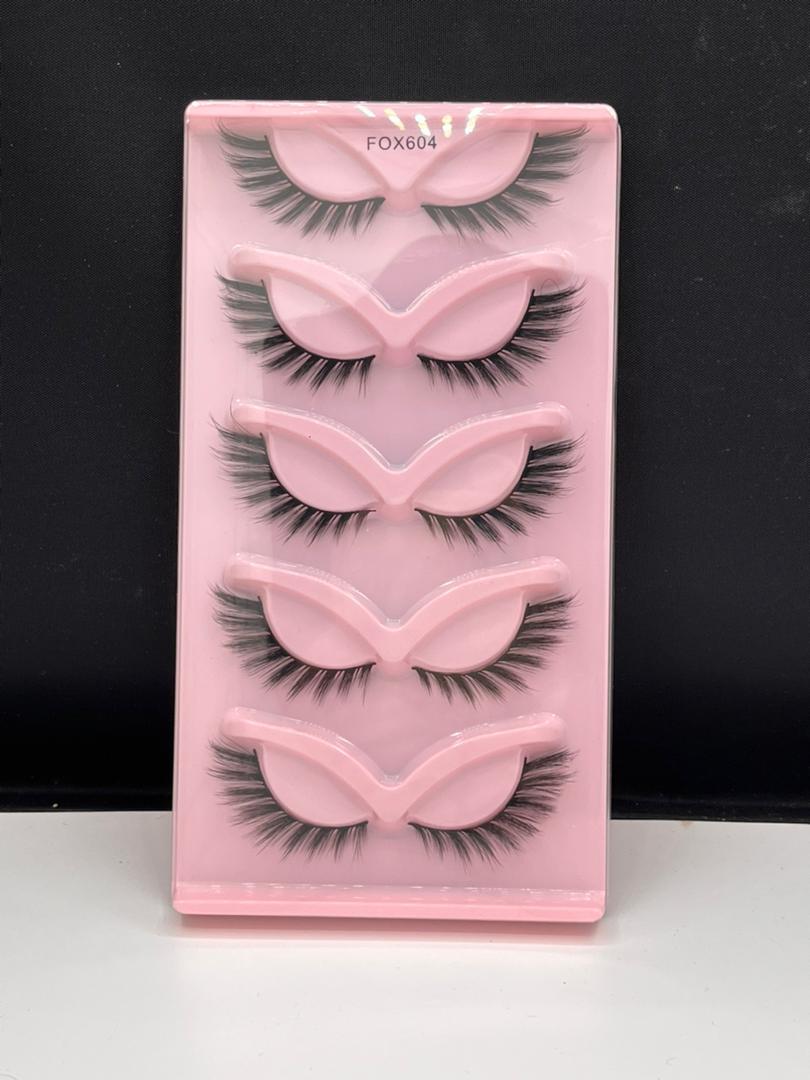 انواع مژه های یک سره روباهی 